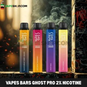 Vapes Bars Ghost Pro 2% nicotine 3500 Puff Disposable in Dubai
