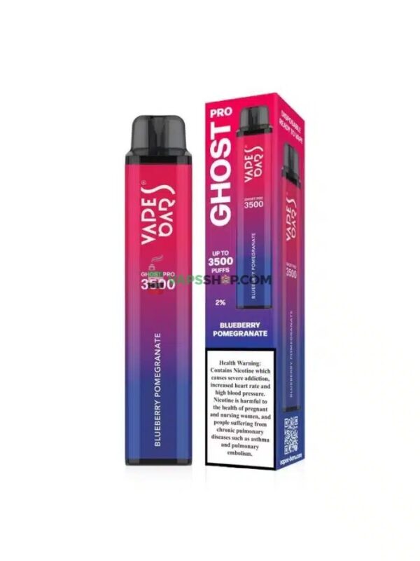 Vapes Bars Ghost Pro 2% nicotine 3500 Puff Disposable in Dubai__Blueberry-Pomegranate-jpg-700x933-1