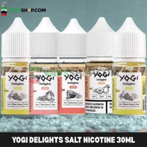 YOGI Delights Salt Nicotine 30ml Vape Juice 35mg & 50mg E-Liquid in Dubai, UAE