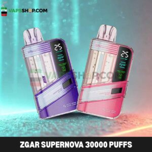 Zgar Supernova 30000 Puffs Disposable Vape in Duabi