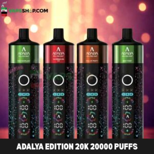 Adalya Edition 20k 20000 Puffs Shisha Disposable Vape DUBAI, UAE