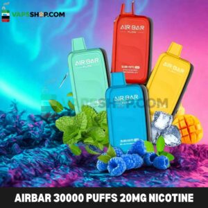 Airbar 30000 puffs 20mg nicotine MTL vape