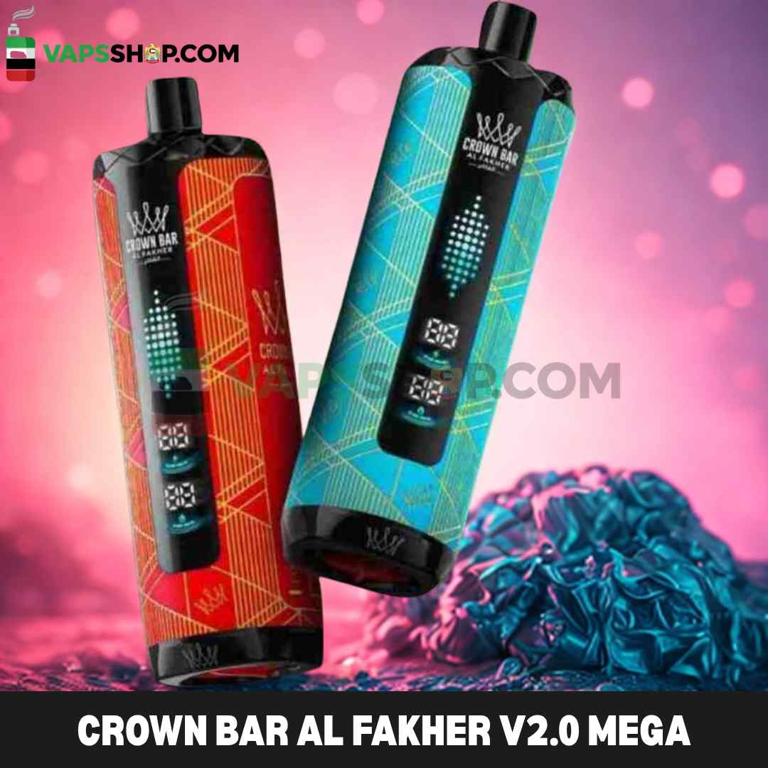 Crown Bar Al Fakher v2.0 Mega Max 0.6mg nicotine 40000 puffs
