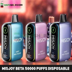 MISJOY Beta 50000 Puffs Disposable Vape 50mg in the UAE