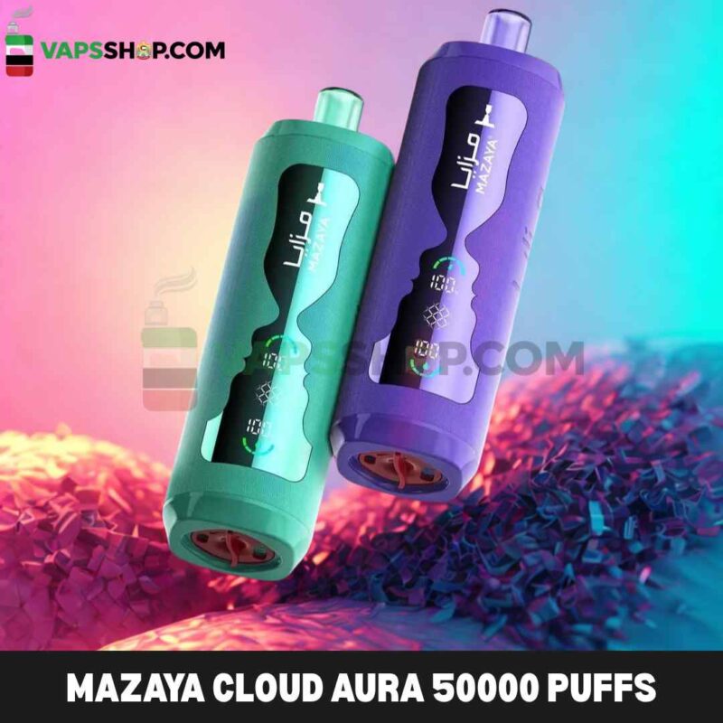 Mazaya Cloud Aura 50000 review disposable vape