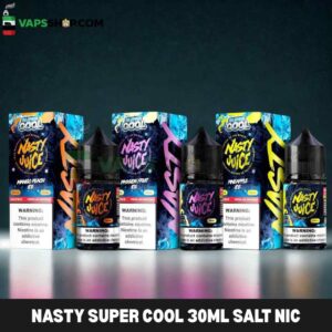 Nasty Super Cool 30ml Salt Nic E-liquids In UAE