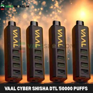 Vaal cyber shisha dtl 50000 puffs 5mg nicotine