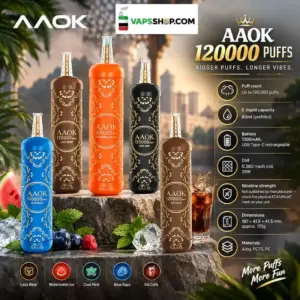 AAOK 120000 Puffs Disposable Vape in Dubai