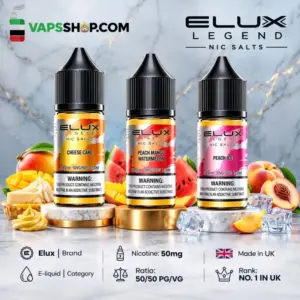 Elux Legend Nic Salts 50mg E-Liquid in UAE