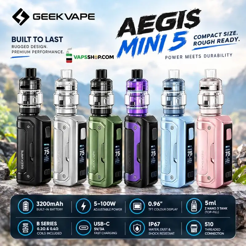 Geekvape Aegis Mini 5 Kit 3200mAh 100W
