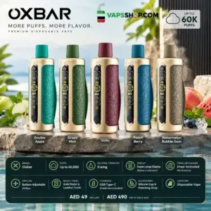 Oxbar-Shisha-60k-0.6mg-Nicotine-Disposable-Vape-in-Dubai.