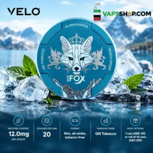 White-Fox-GN-Tobacco-Blue-Nicotine-Pouches-12mg