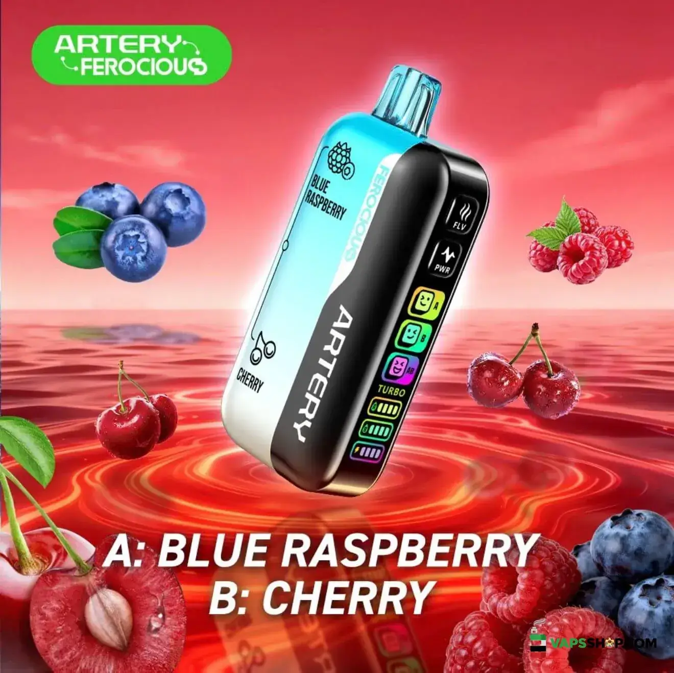 artery-ferocious-60000-puffs-30mg-disposable-vape-blue-raspberry-cherry.