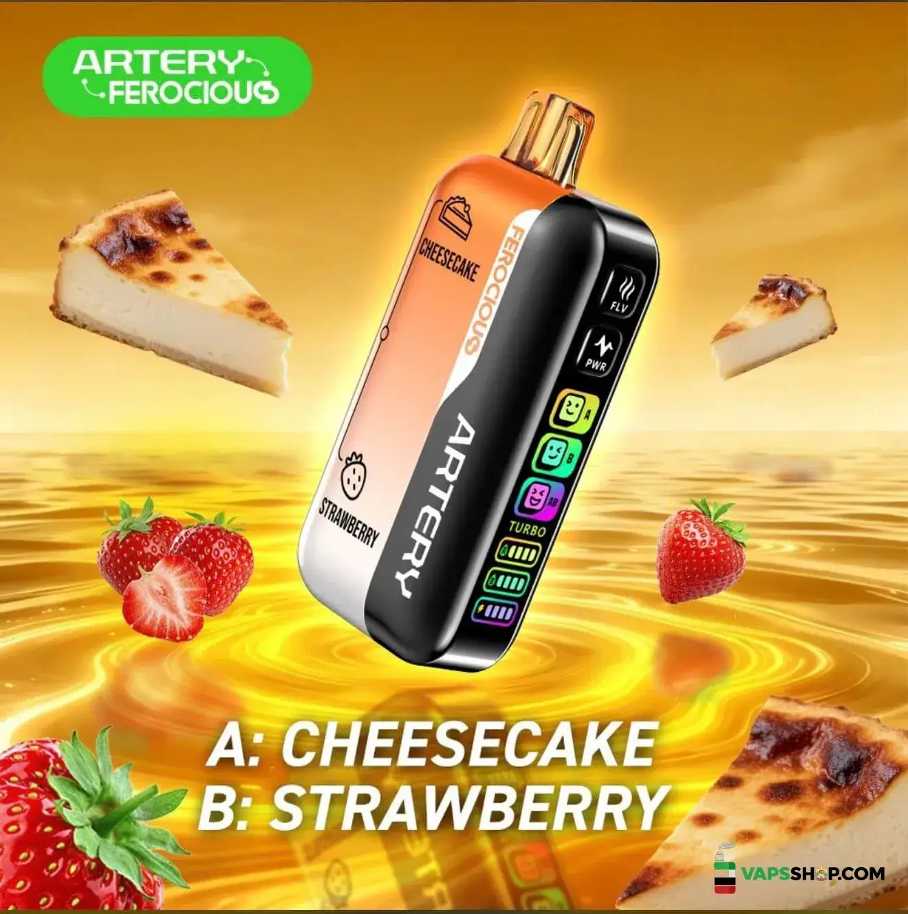 artery-ferocious-60000-puffs-30mg-disposable-vape-cheesecake-strawberry