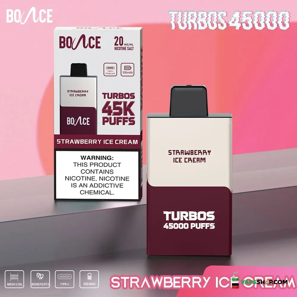 bounce-x-turbo-45000-puffs-disposable-vape-in-dubai-uae-strawberry-ice-cream