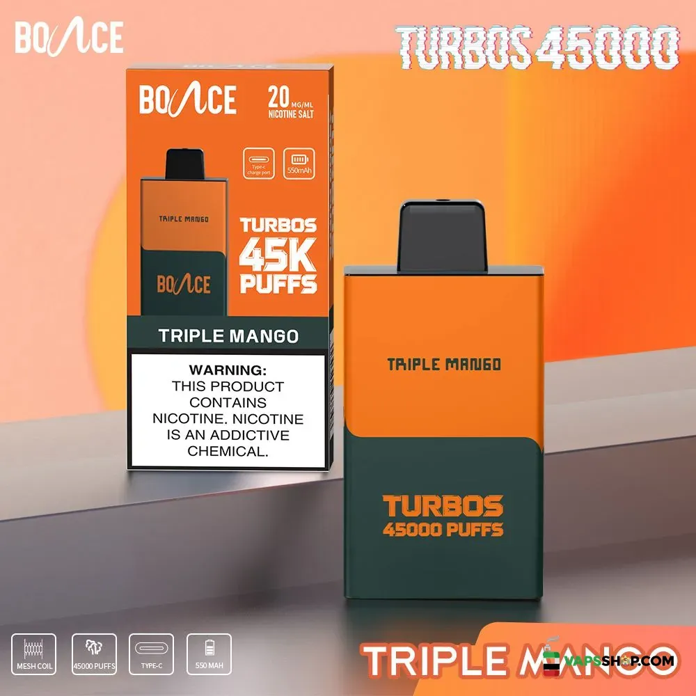 bounce-x-turbo-45000-puffs-disposable-vape-in-dubai-uae-triple-mango.