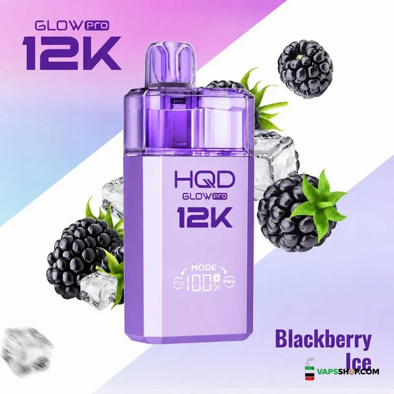 hqd-glow-pro-12000-puffs-disposable-kit-replaceable-pod-system-in-uae-blackberry-ice