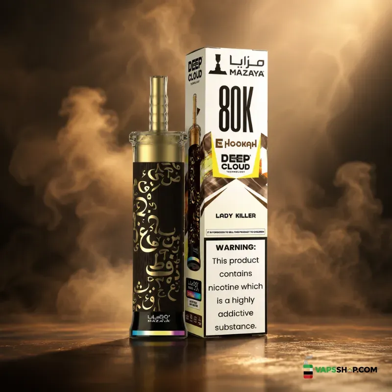 mazaya-ehookah-deep-cloud-80000-puffs-6mg-disposable-vape-in-dubai-lady-killer.