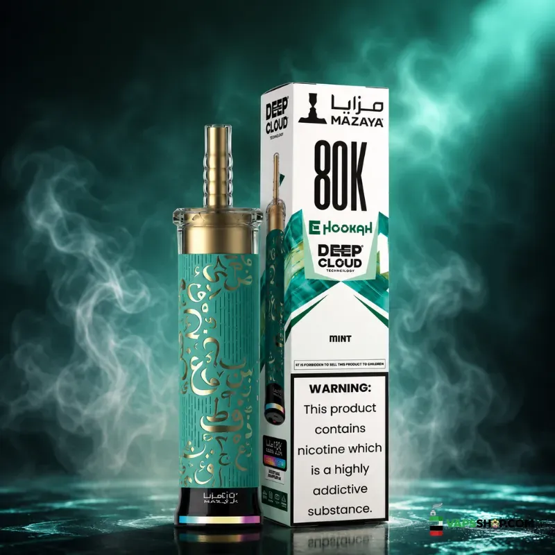 mazaya-ehookah-deep-cloud-80000-puffs-6mg-disposable-vape-in-dubai-mint.