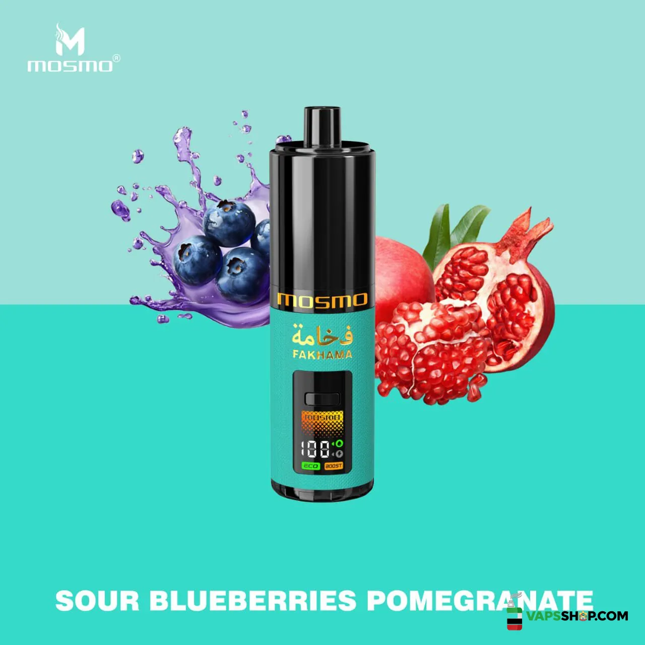 mosmo-fakhama-60k-disposable-vape-in-uae-sour-blueberries-pomegranate.