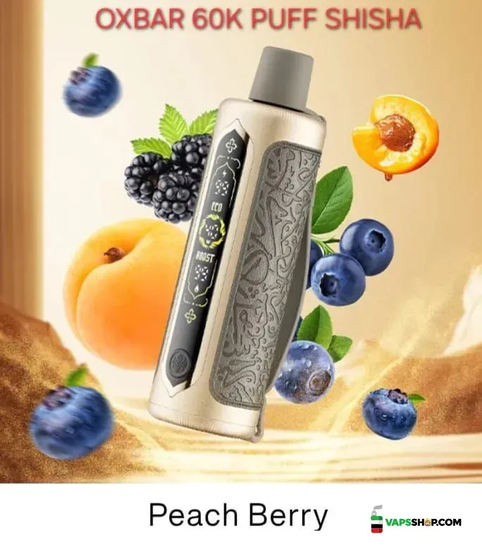 oxbar-shisha-60k-06mg-nicotine-peach-berry