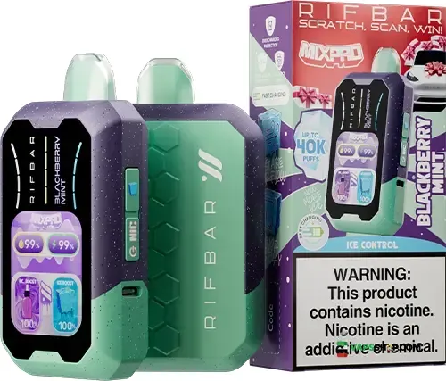 rifbar-mixpro-40k-50mg-disposable-vape-in-uae-blackberry-mint.