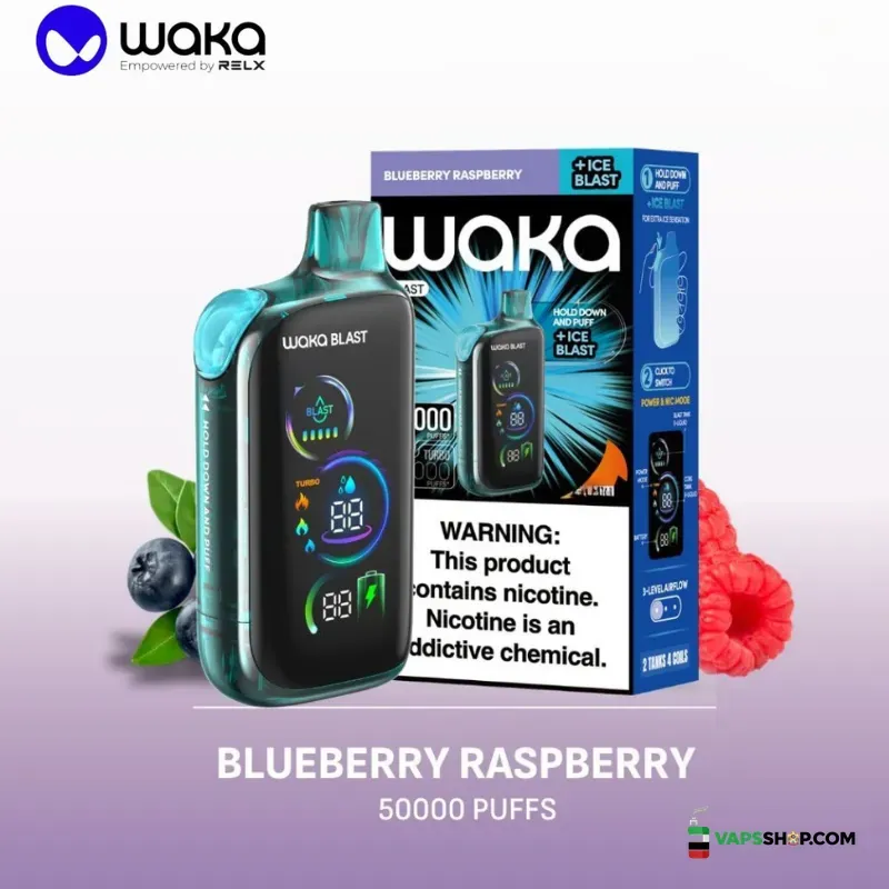 waka-blast-50000-puffs-disposable-vape-50mg-in-the-uae-blueberry-raspberry.