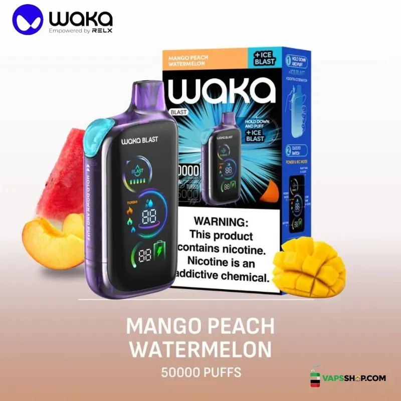 waka-blast-50000-puffs-disposable-vape-50mg-in-the-uae-mango-peach-watermelon.