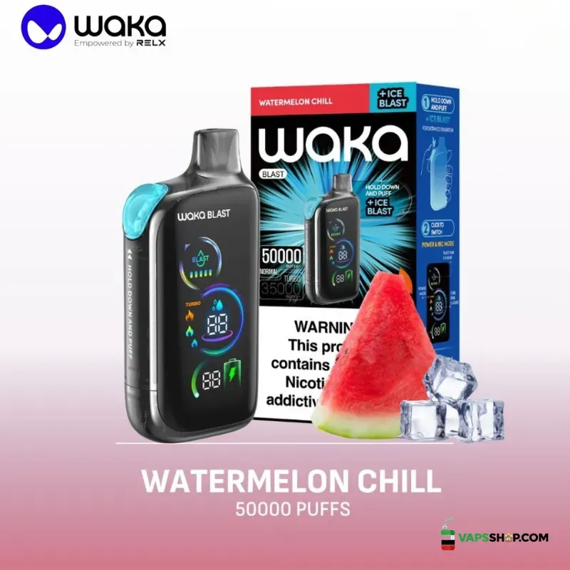 waka-blast-50000-puffs-disposable-vape-50mg-in-the-uae-watermelon-chill.
